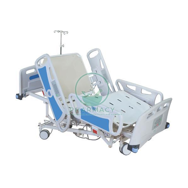 ICU Bed 5 Function Electric With Embedded Panel
