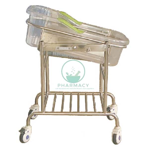 Infant Bed / Child Cot with Plastic Moulded Crib