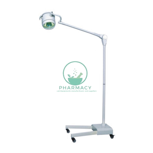Shadowless Operation Lamp With Single Reflector Stand Model With Castors