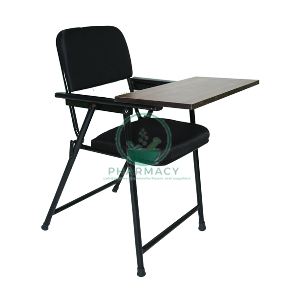 Chair with writing table