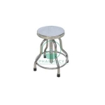 Patient Stool Revolving (SS Top)